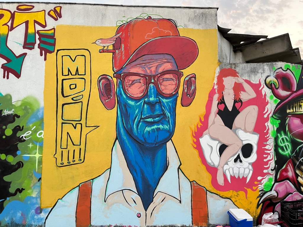 Mural CicloVia Jaraguá do&nbsp;Sul