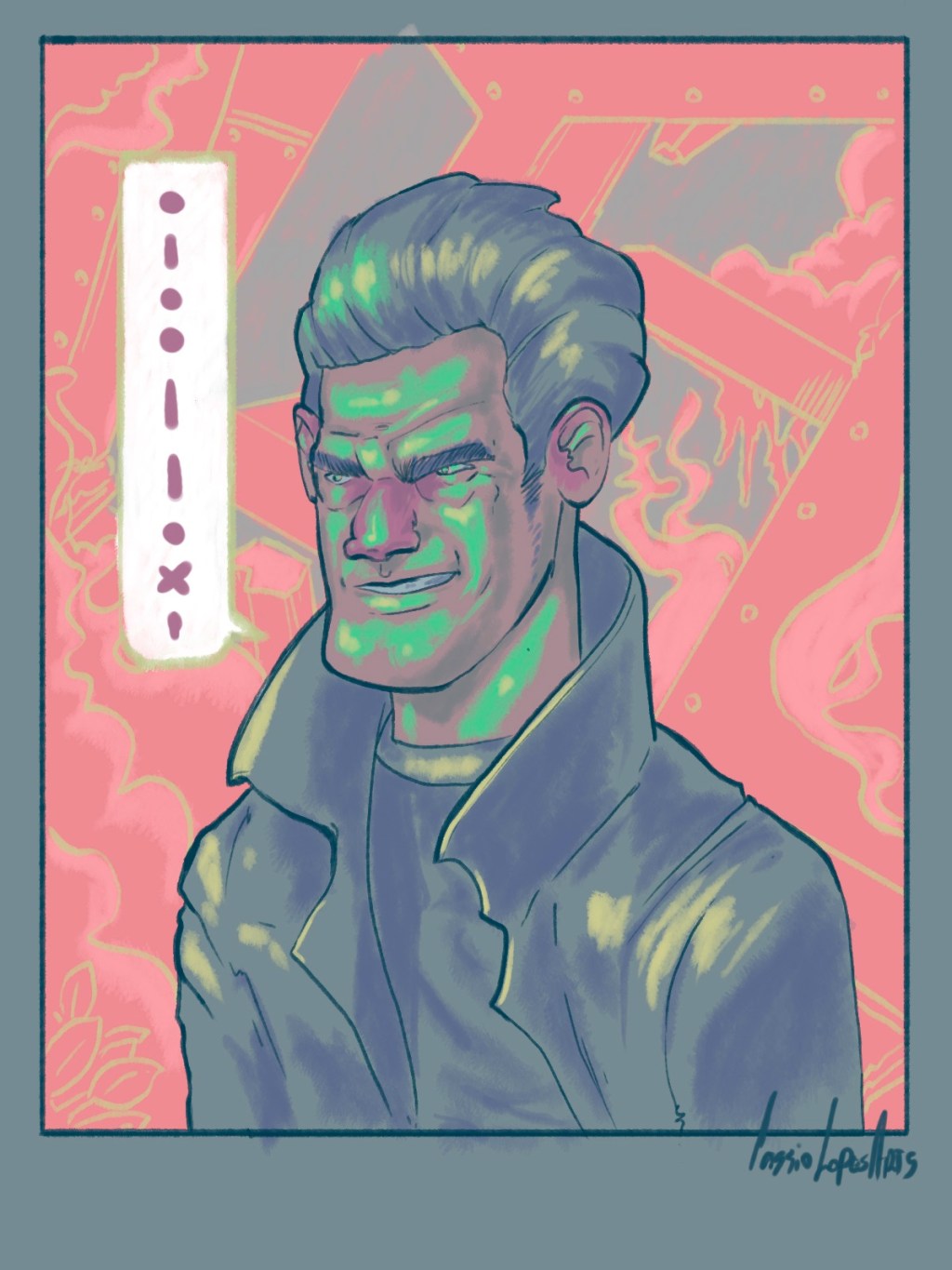 CyberPunk – Sketch&nbsp;Personagem