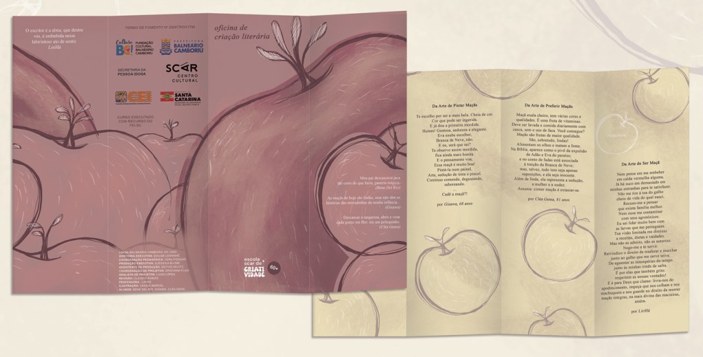 Ilustra Brochura Zine – Para SCAR/ Escritora&nbsp;LiriHá